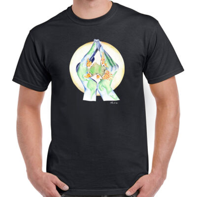 Love Tee - Adult - Black (large print) Thumbnail